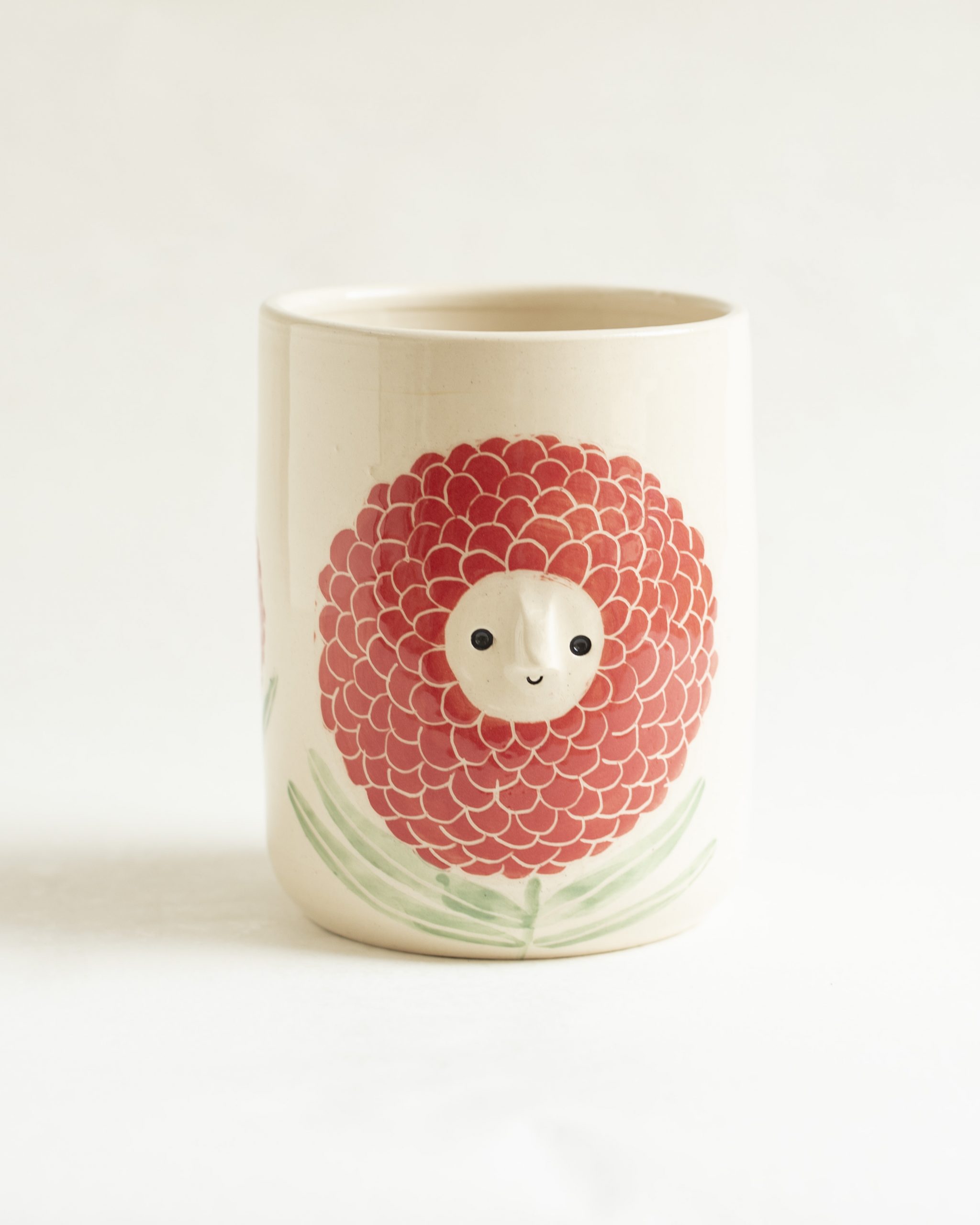 Jarrón Crisantemo rojo - Imagen 4