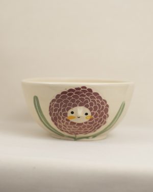 Cuenco ramen crisantemo morado